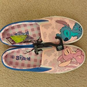 Disney Stitch and Angel shoes